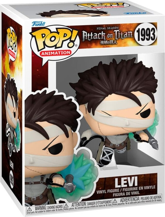 POP figure Attack on Titan Levi