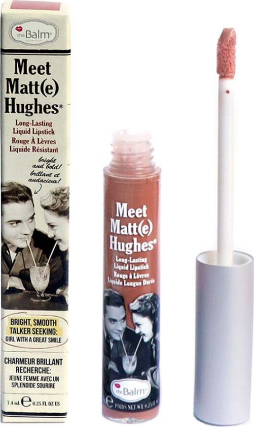 the Balm Meet Matt(e) Hughes Liquid Lipstick, 7,4 ml the Balm Leppestift