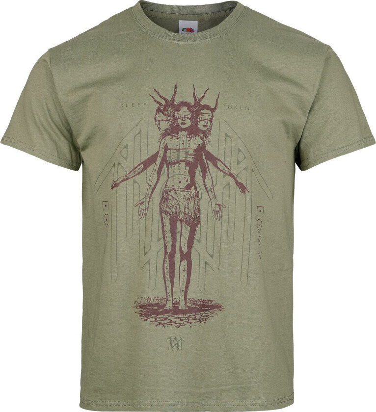 T-skjorte - Overlay - S til 3XL - Herrer - grønn