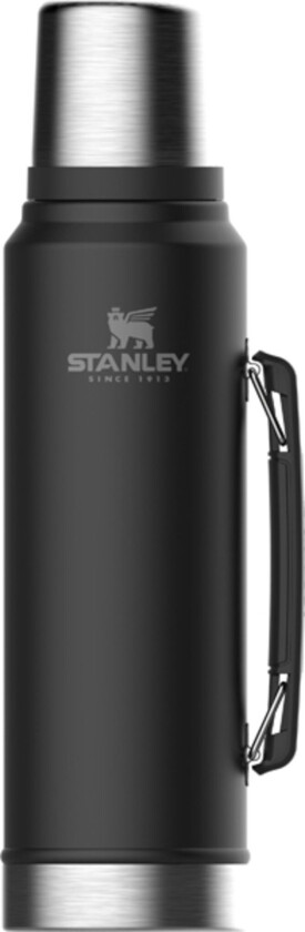 Classic Thermos 1.0L Matte Black