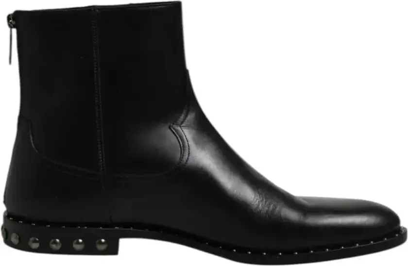 Herre, Sko, Svart, 44 EU