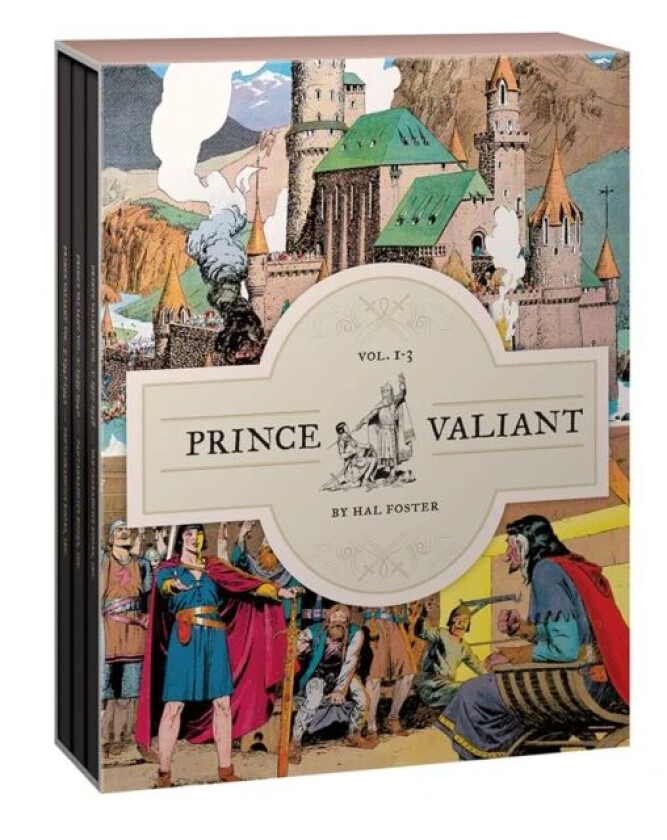 Prince Valiant Volumes 1-3 Gift Box Set av Hal Foster