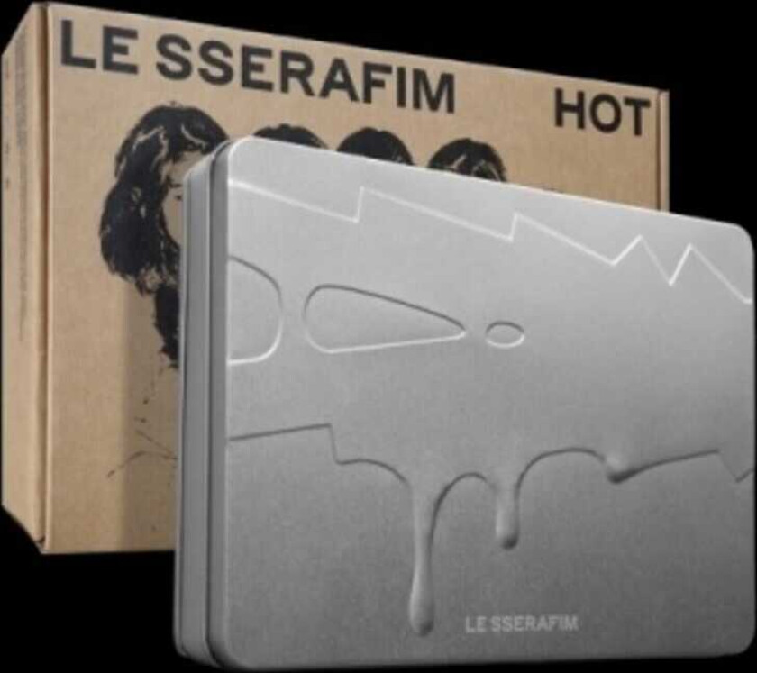 Le Sserafim Hot Tin Case Version CD