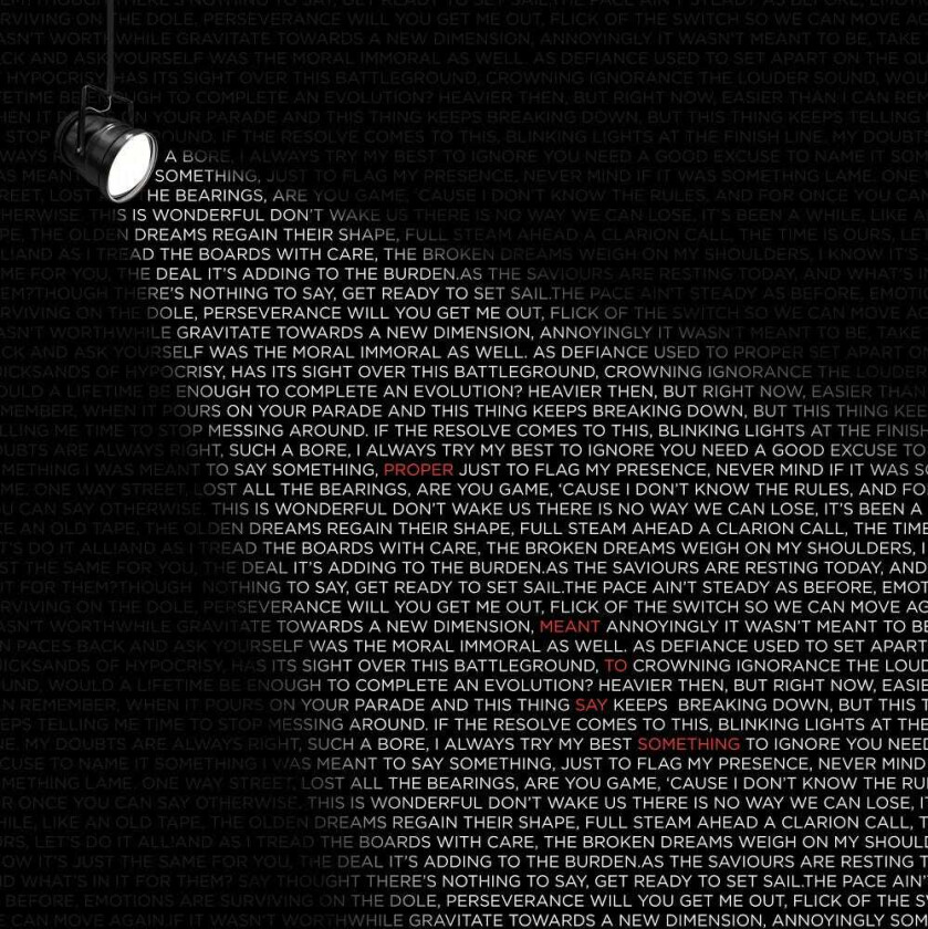 Meant To Say Something LP/Vinyl