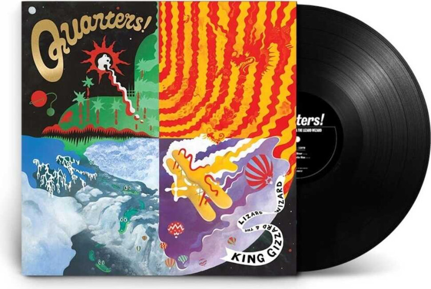 King Gizzard And The Lizard Wizard Quarters LP/Vinyl