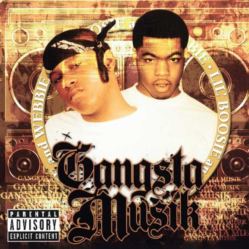 Lil Boosie & Webbie Gangsta Musik LP/Vinyl