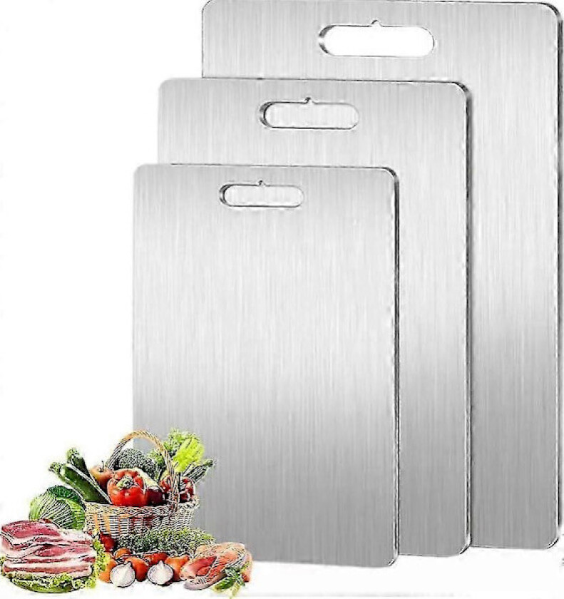 1 stk. 2024-Walkbee Titanium skjærebrett Lett og slitesterkt kjøkkenbrett Hakkeblokk Lett å rengjøre for hjemmebruk Utendørs Camping Piknik 24*15cm