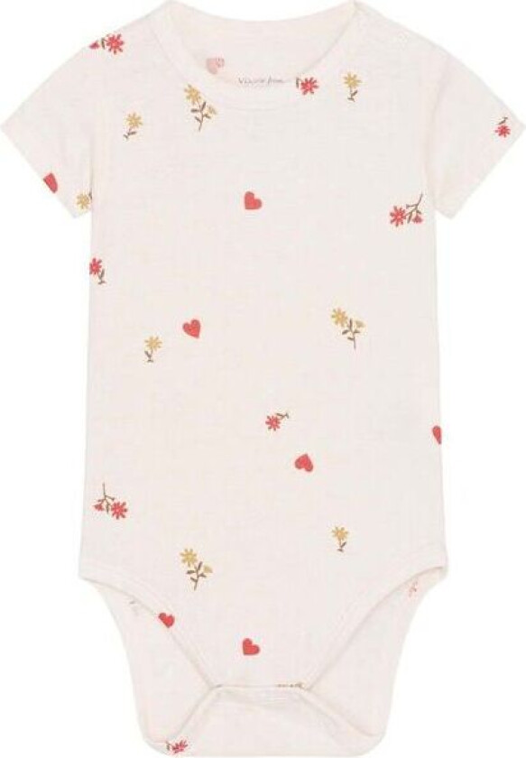 Hust and Claire Buller kortermet body i bambus, Ivory