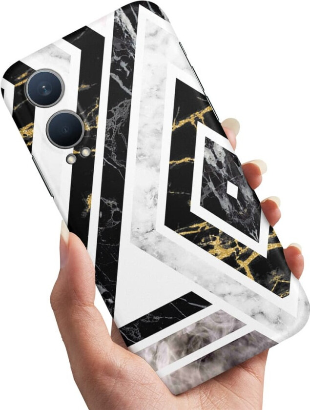 OnePlus Nord CE4 Lite 5G - Deksel/Mobildeksel Krokete Mønster