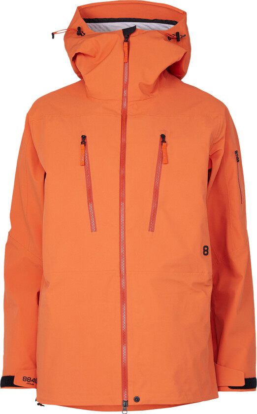 Men's Gansu 4.0 Shell Jacket S, Orange Rust