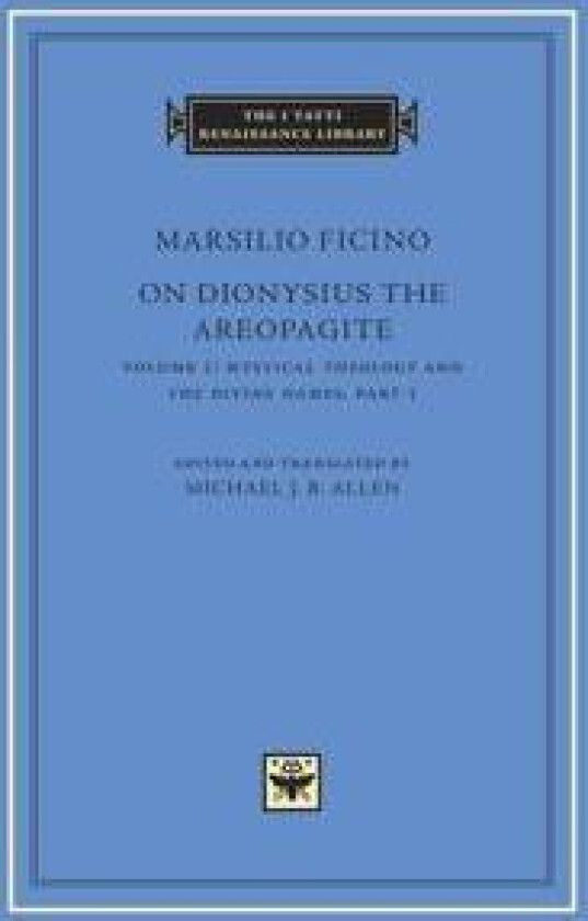 On Dionysius the Areopagite