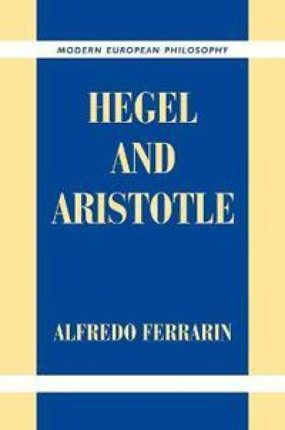 Hegel and Aristotle