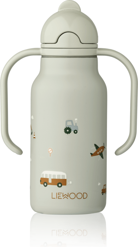 Kimmie vannflaske 25 cl Vehicles-Dove blue