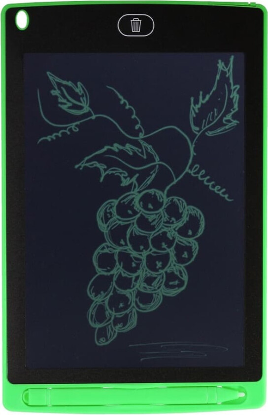 Digitalt tegnebrett for barn - Praktisk LCD 8,5" med styluspenn