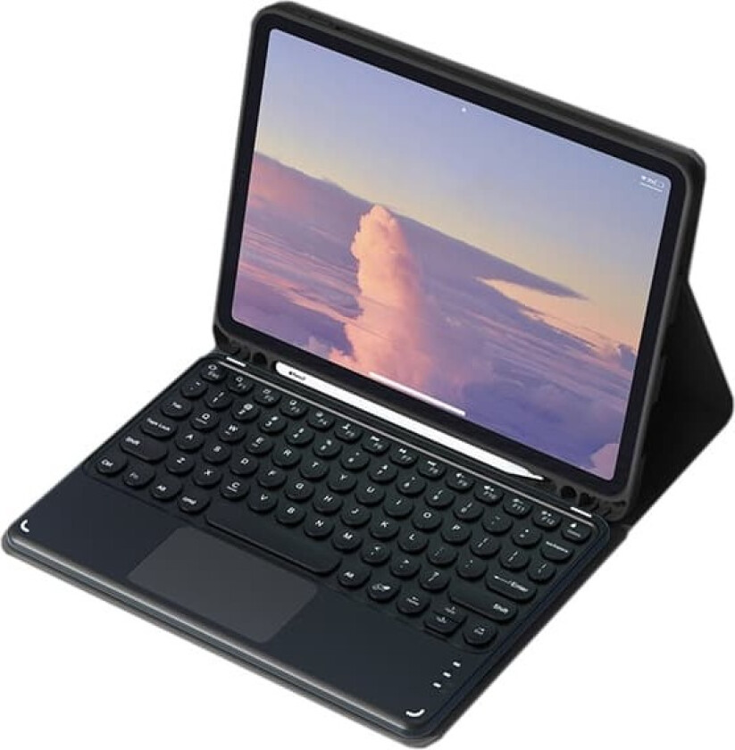 INF Bluetooth-tastaturdeksel for Samsung Galaxy Tab A9+ 11" Sort