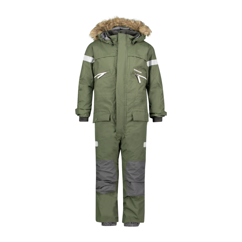 Theron Coverall Kids, vinterdress barn Deep green