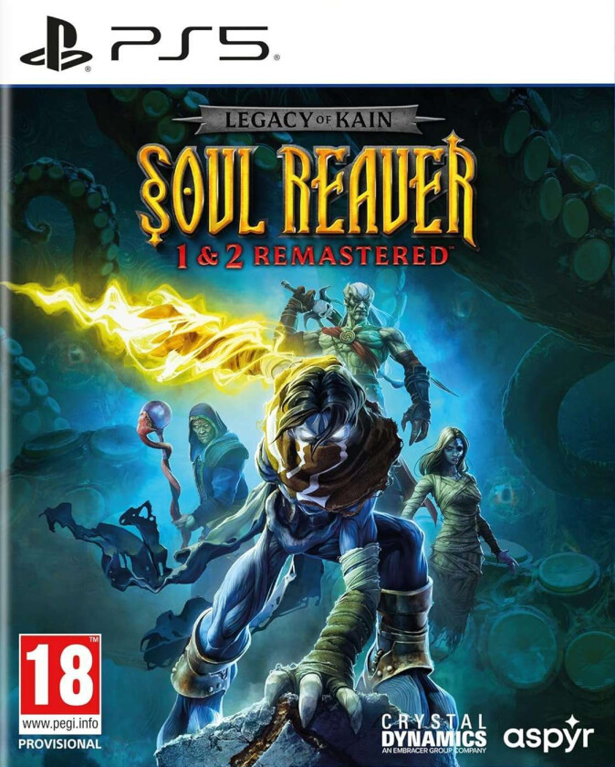 Legacy of Kain: Soul Reaver 1 & 2 Remastered - Sony PlayStation 5 - Action/Adventure