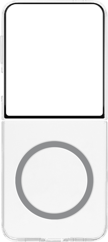 Galaxy Z Flip7 Clear Gadget Case, Transparent