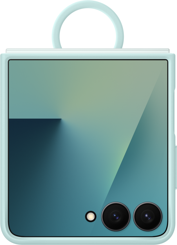 Galaxy Z Flip7 Ring Case (Silicone), Mint