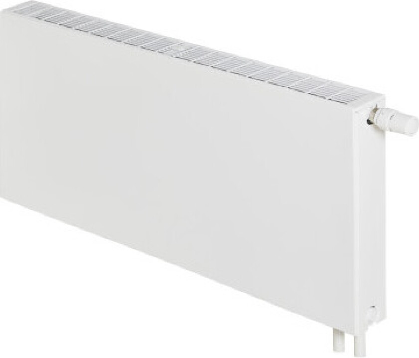 Planar Dobbeltplate Radiator 50 x 120 cm m/Ventil - 16 m²