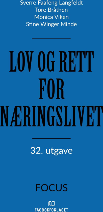 Lov og rett for næringslivet lærebok