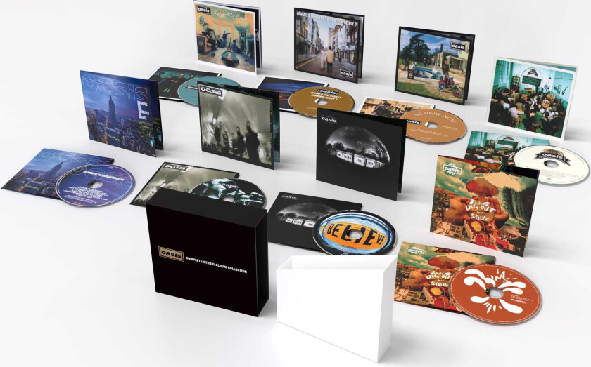 Oasis Complete Studio Album Collection CD