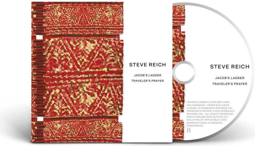 New York Philharmonic Orchestra, Jaap Van Zweden Steve Reich: Jacob's Ladder / Traveler's Prayer CD