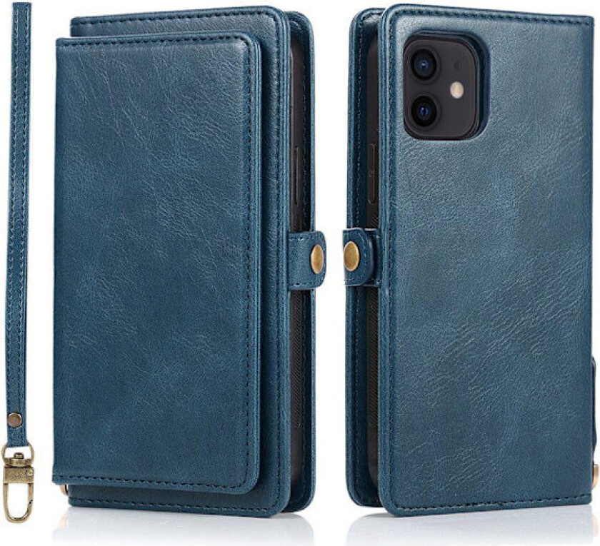 Smidig og stilig 2-i-1 lommebokdeksel - iPhone 12 Mini