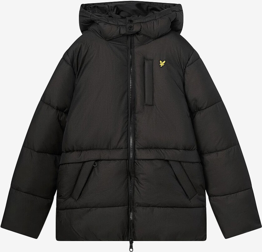 Jakke Ripstop Quilted Puffer Coat - Svart