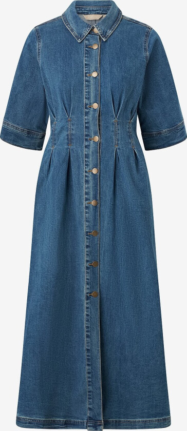 Denimkjole cuCyrine Ami Long - Blå