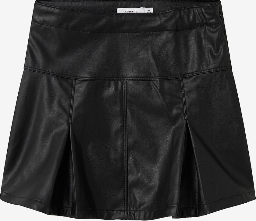 Skjørt nkfLinka PU Skirt - Svart