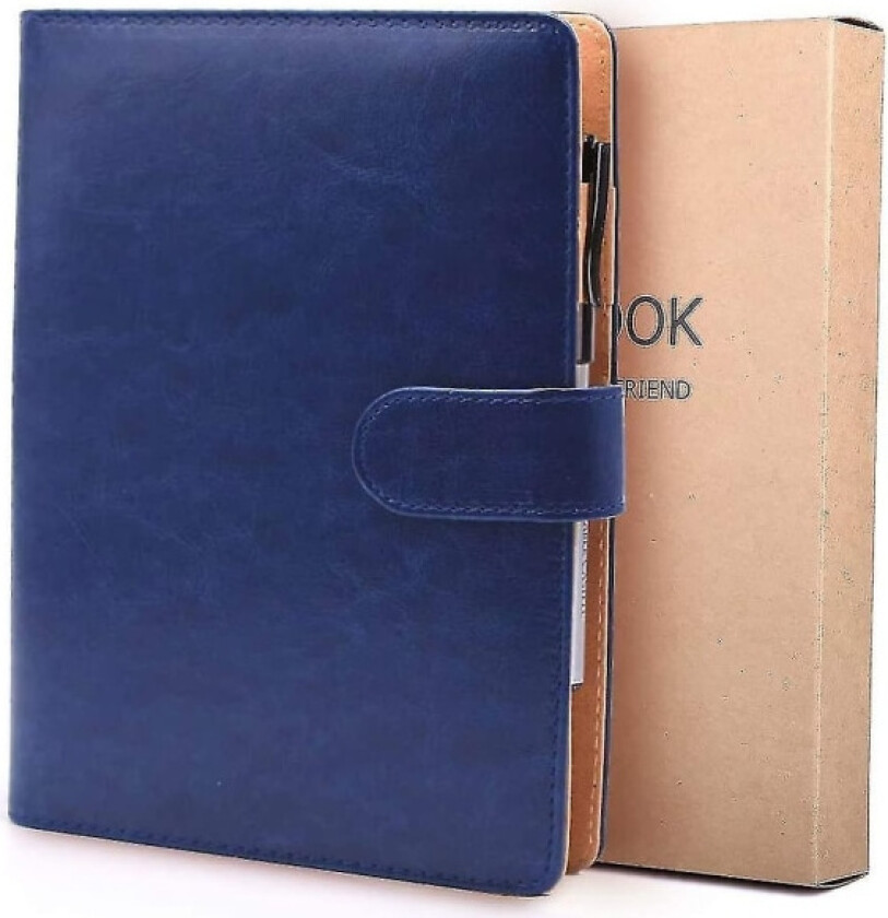 Notatbok A5 Lær Filofax Påfyllbar Dagbok Executive Konferansemappe 6 Ring - Perfekt