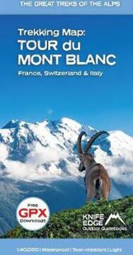 Tour du Mont Blanc - Trekking Map