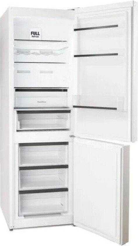 Frittstående Kombiskap 186 Cm Hvit Kf 581865 Fn