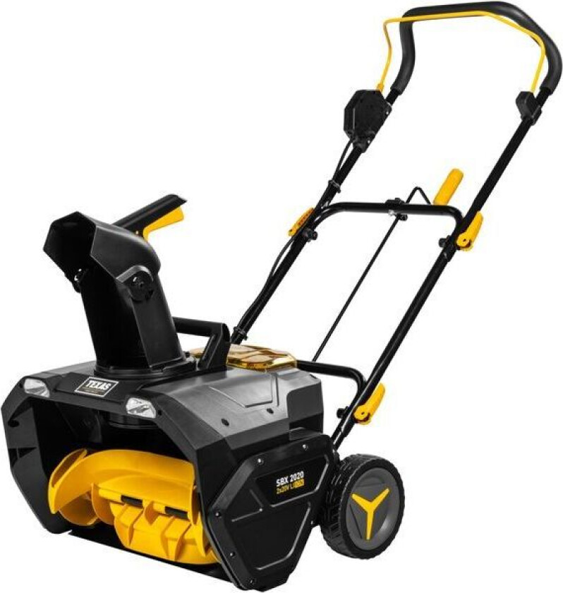 Texas Snøfreser Batteri 2x20v Sbx2020 U/bat Og Lader Bredde 50 Cm 90063266