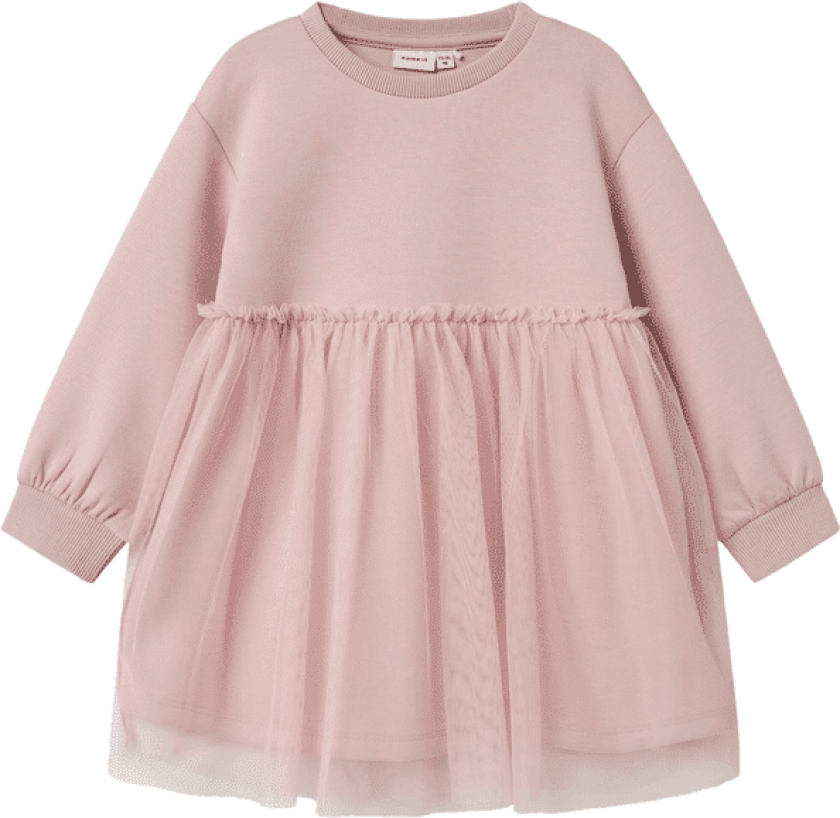 Name It Nmfkersti kjole til småbarn, Burnished Lilac