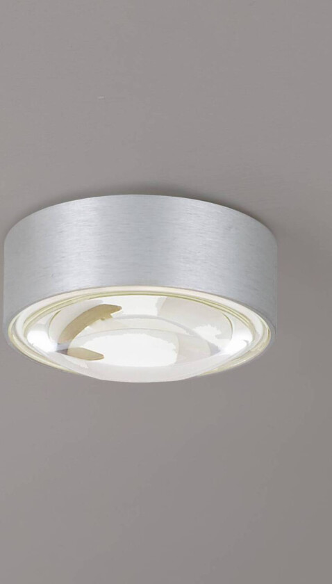 Lindby LED-downlight Siaka, grå, metall, Ø 5 cm, IP65
