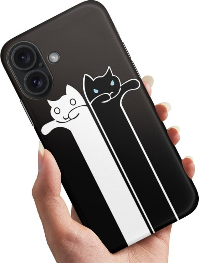 iPhone 16 - Deksel/Mobildeksel Avlange Katter