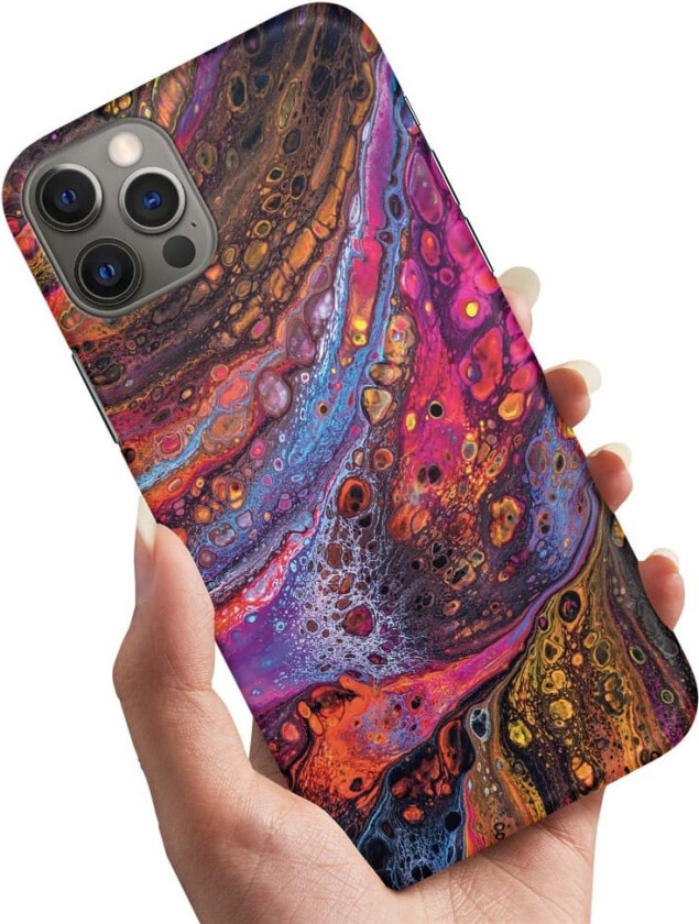 iPhone 15 Pro - Deksel/Mobildeksel Psykedelisk