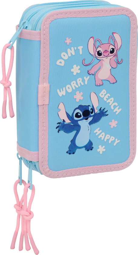 Disney Lilo & Stitch Trippelpennal Happy - Pennal - Polyester