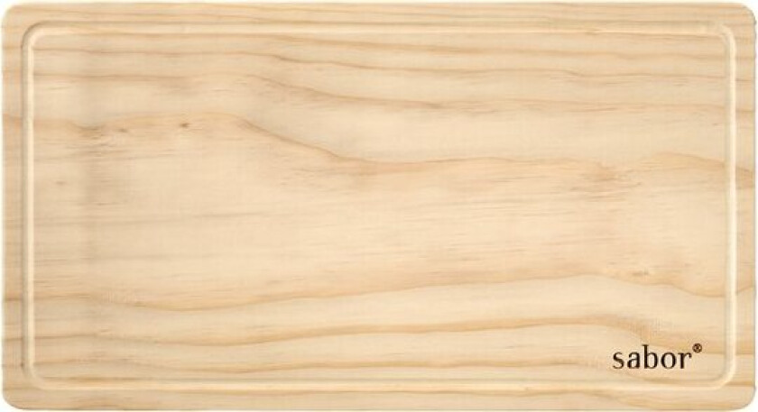 Trevig skjærefjøl m/blodrand 45x24,5 cm accoya