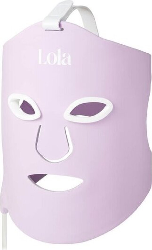 Glow mask LED-maske lilac