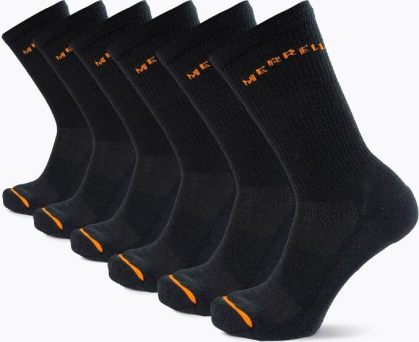 Recycled Cushion Crew Sock 6-Pack
