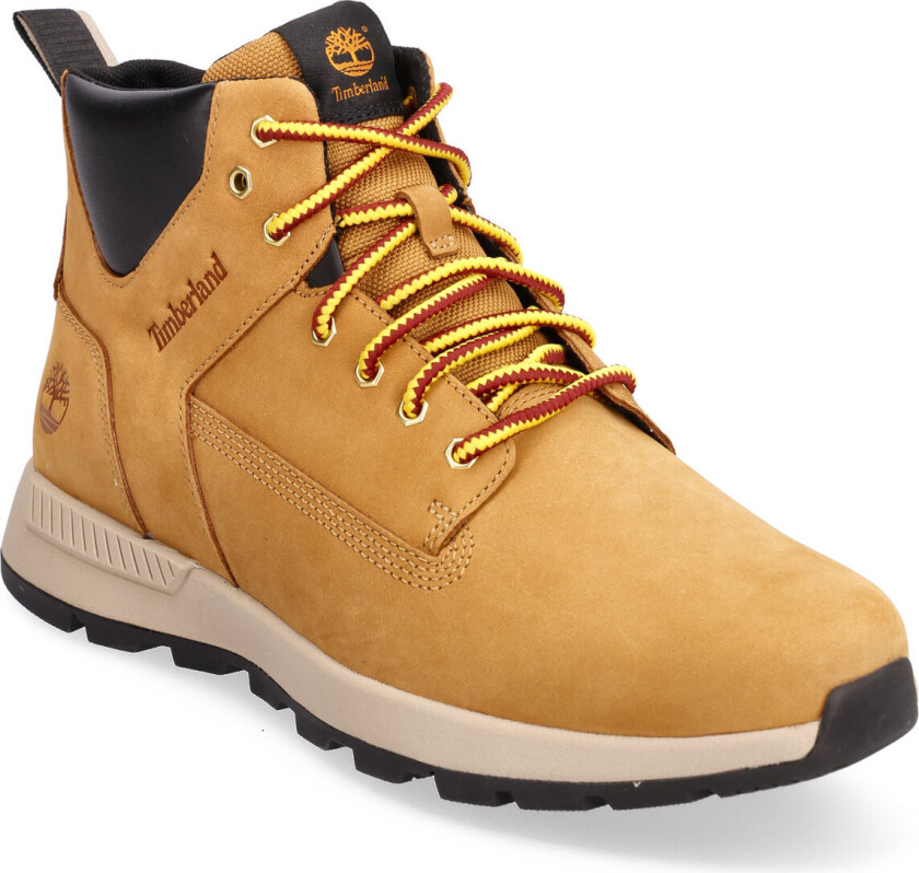 Mid Lace Up Sneaker - Beige - 46