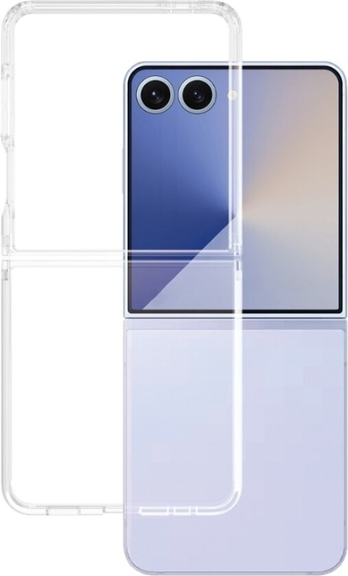 Flagship Case Transparent Urban Combat w. Clear Frame Samsung Galaxy Z Flip7