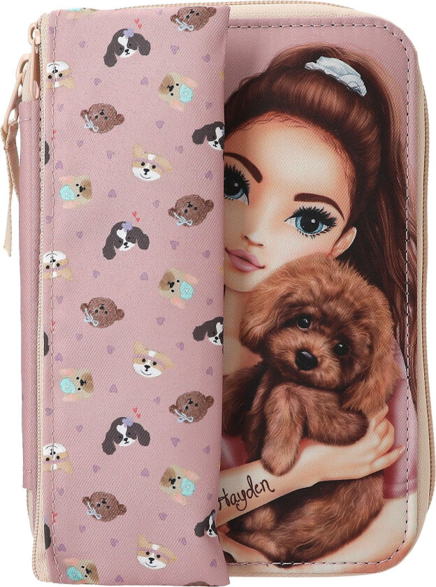 TOPModel Duo Pennal KITTY and DOGGY - Lilac