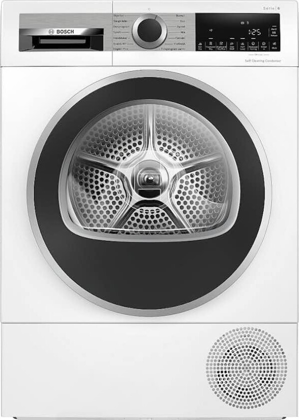 Varmepumpetrommel BOSCH Serie 6 WQG245DBSN Energivennlig