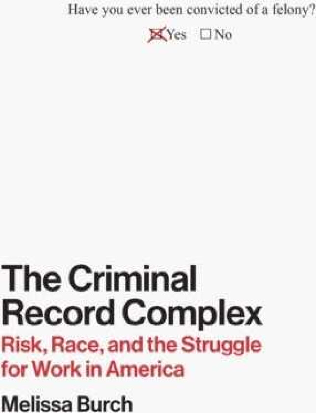 The Criminal Record Complex Risk, Race, Capital, and Hiring in America