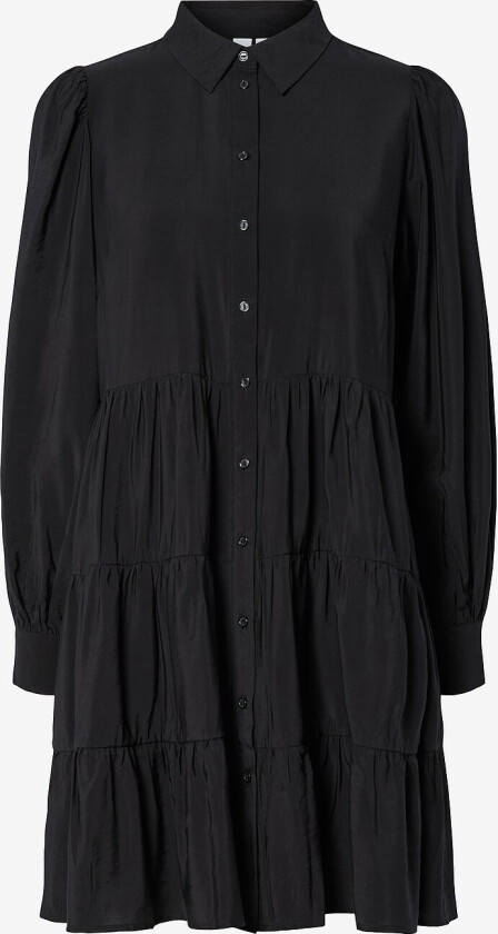 Skjortekjole Yaspala LS Dress S. Noos - Svart
