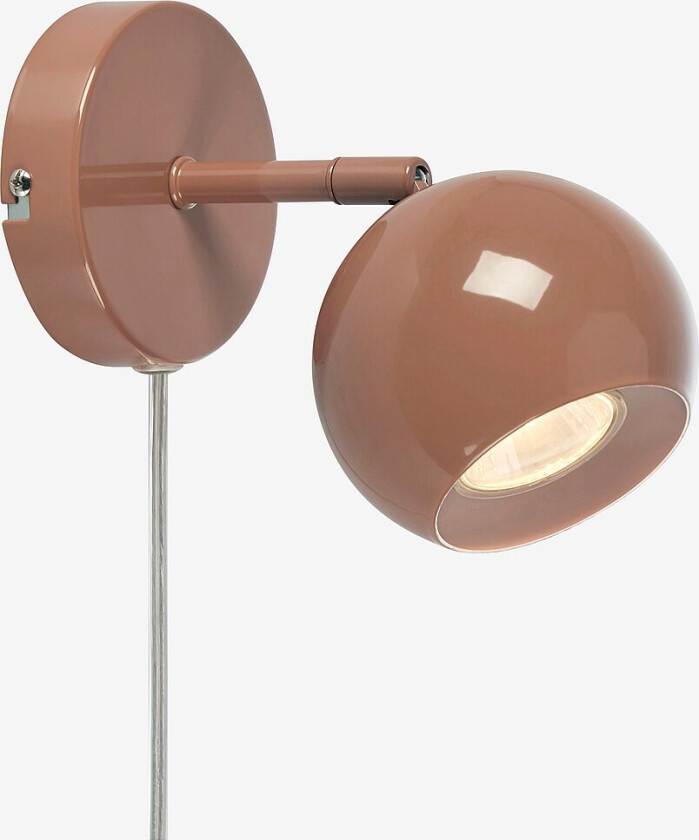Vegglampe Pop - Brun
